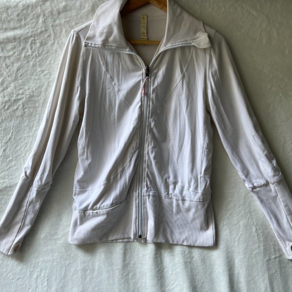 Lululemon Reversible Raja Zip Up Jacket/Sweatshirt - Picture 1 of 3